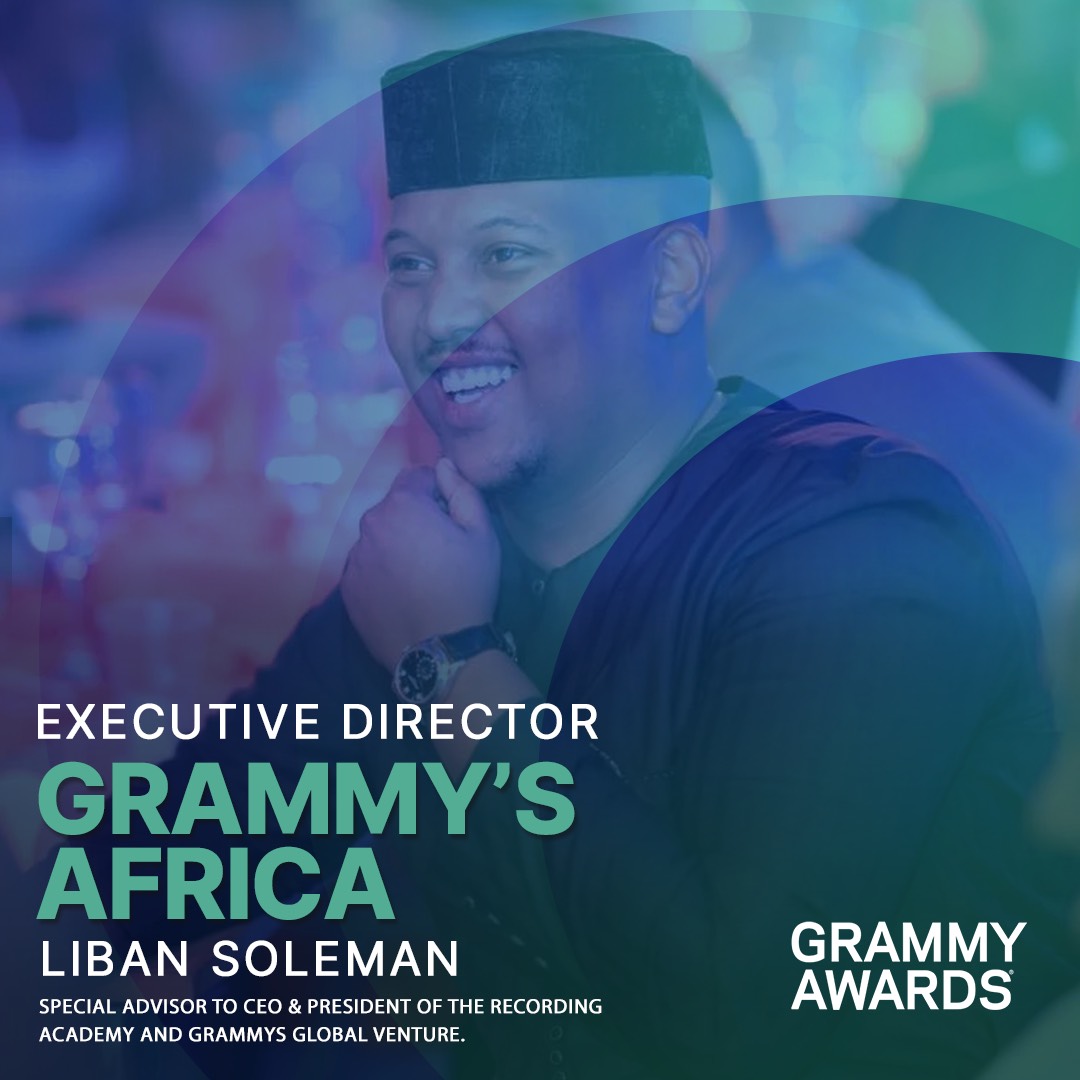 Grammy appoint Liban Soleman as Executive Director for Africa