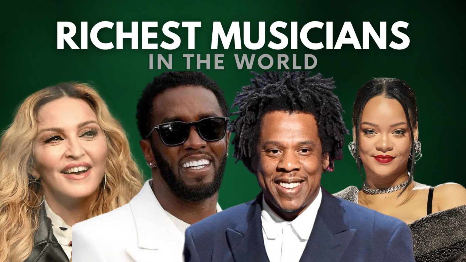 Richest Musicians in the World and Their Net Worth 2023