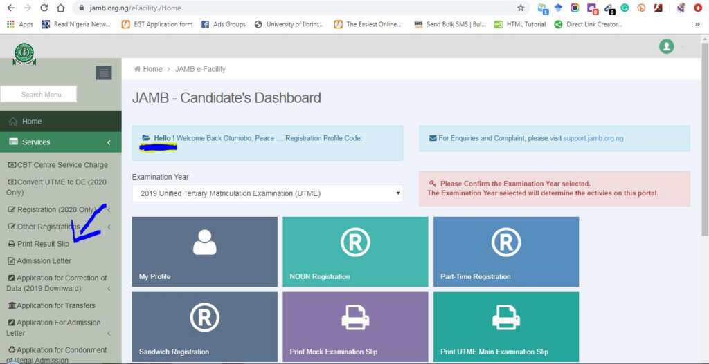 How To Print Your Original JAMB Result Slip